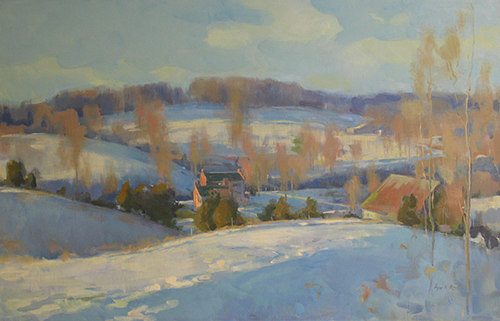 Jonesborough Hills in Winter