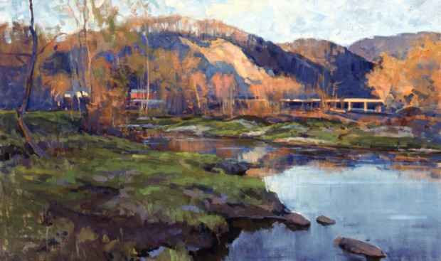 Toward the Quarry, April